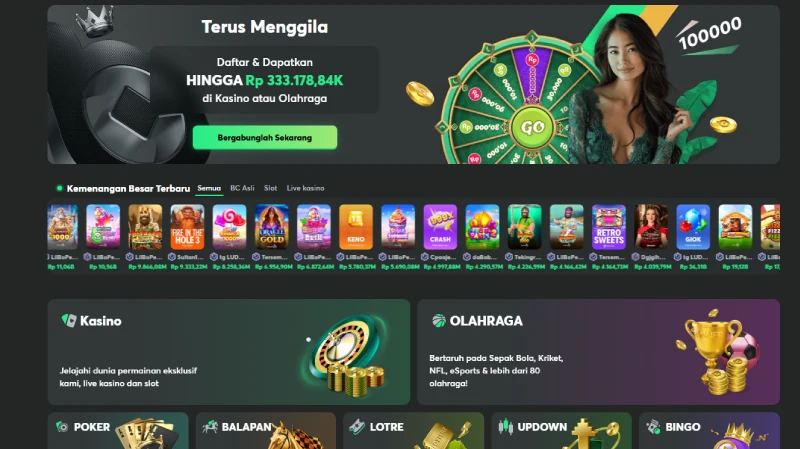 Pengalaman Bermain Slot PG Soft di BC Game