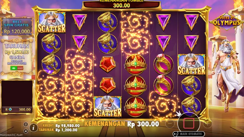 Contoh Ilustrasi Sistem Fitur Slot Online - BC Game