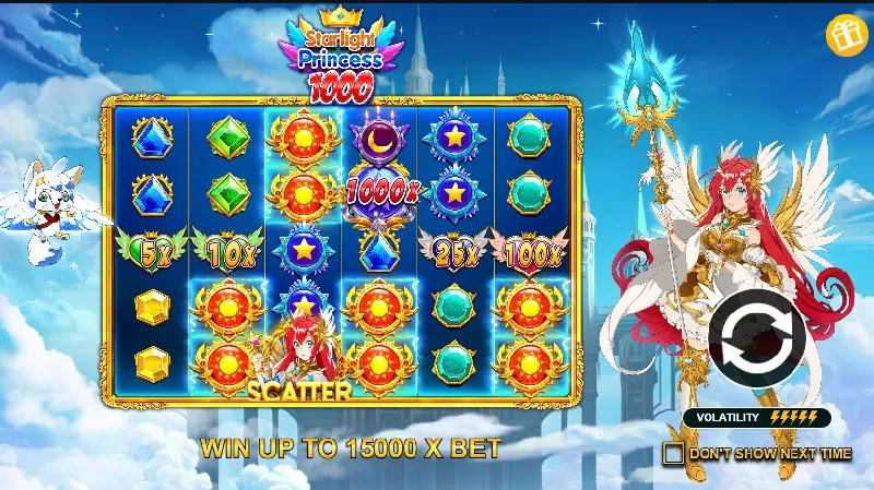 Fitur Utama Starlight Princess 1000