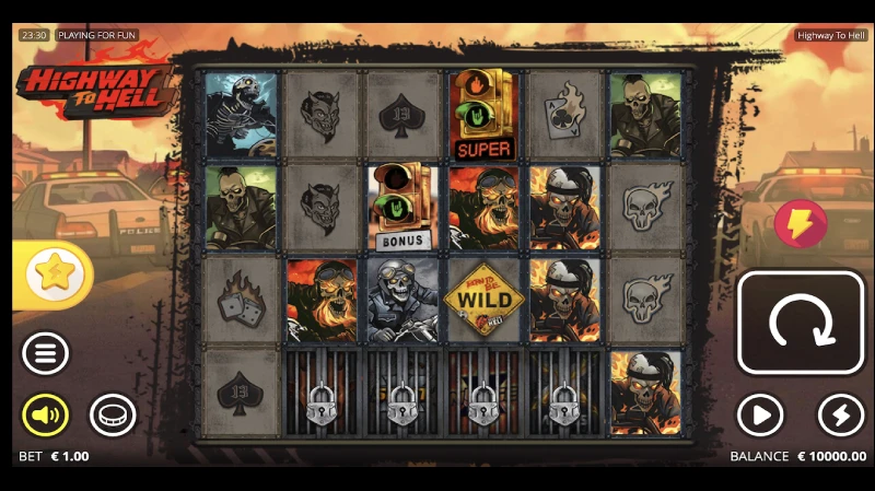 Grafik dan audio Highway to hell