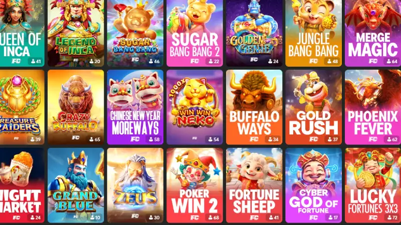 Ragam Slot Gacor Populer FA Chai Gaming di BC Game