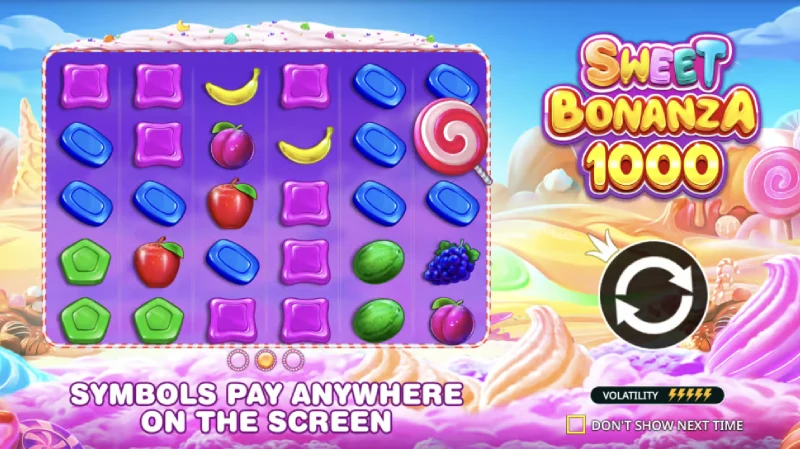 Fitur dan Desain Permainan Sweet Bonanza 1000
