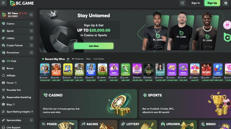 Cara Bermain di BC Game