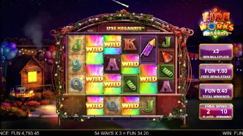 Fitur Wild dan Multiplier