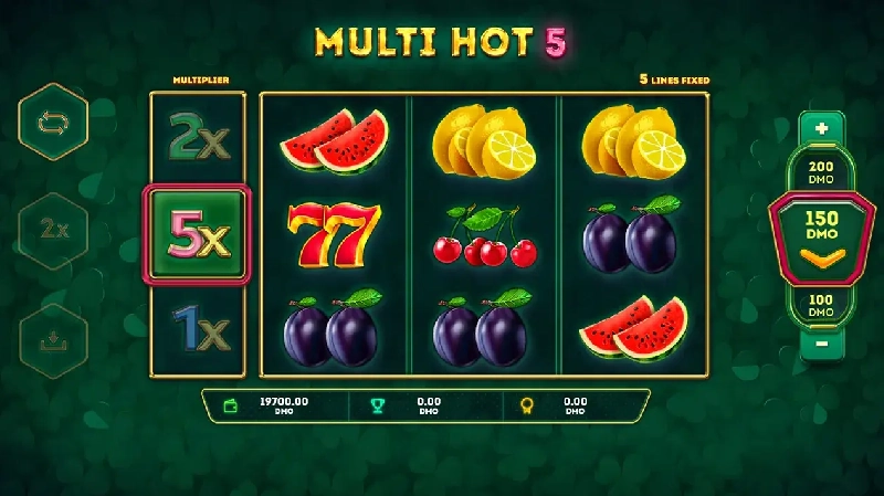 Gambaran Umum Slot Multi Hot 5 - BC Game