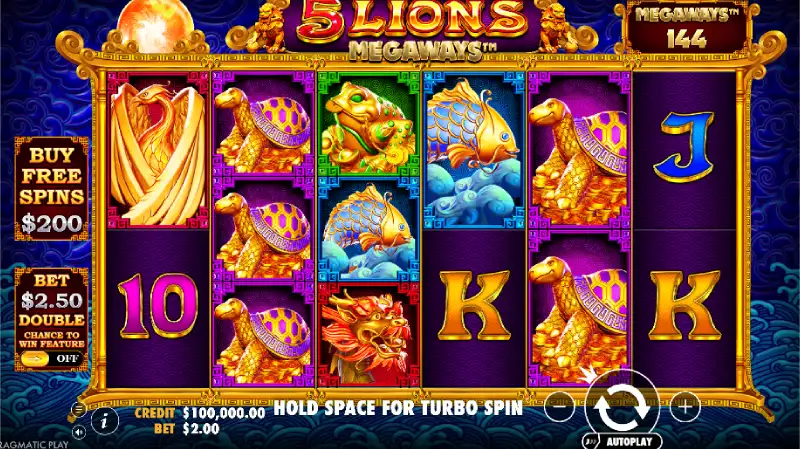 Tampilan dan Desain Visual Slot 5 LM - BC Game